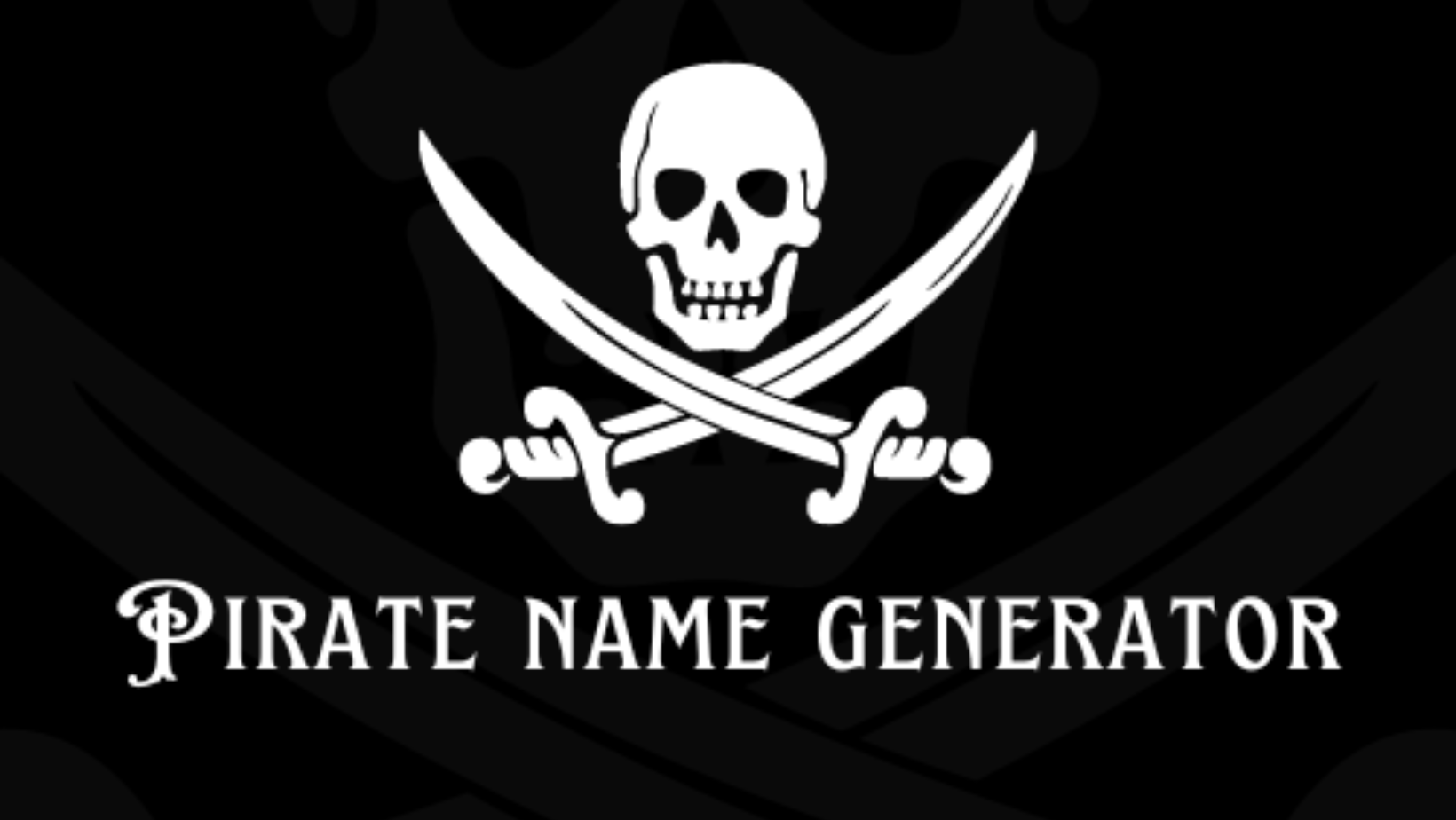 Cover Image for Free Pirate Name Generator By Merlin.AI