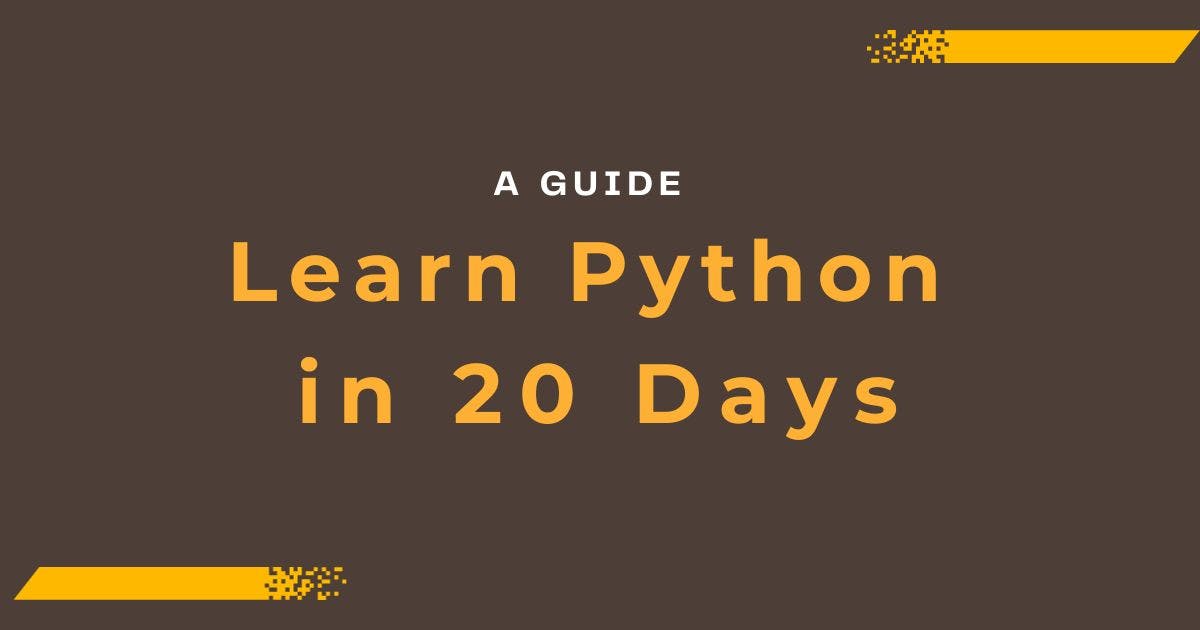 Cover Image for How to Learn Python in 20 Days: An Honest Experience Guide